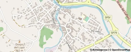 Mappa Sabbio Chiese