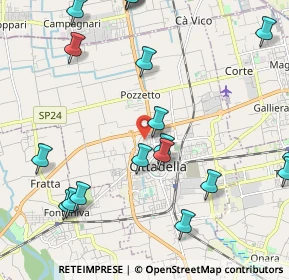 Mappa Via Tofana di Rozes, 35013 Cittadella PD, Italia (2.703)