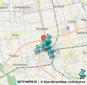 Mappa Via Tofana di Rozes, 35013 Cittadella PD, Italia (1.50455)