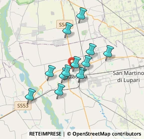 Mappa Via Tofana di Rozes, 35013 Cittadella PD, Italia (2.78167)