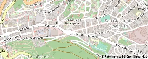 Mappa Trieste