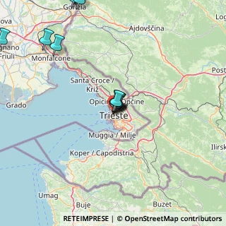 Mappa Piazza Dalmazia, 34133 Trieste TS, Italia (17.68154)