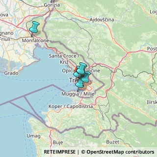 Mappa Piazza Dalmazia, 34133 Trieste TS, Italia (40.38053)