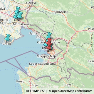 Mappa Piazza Dalmazia, 34133 Trieste TS, Italia (14.77182)