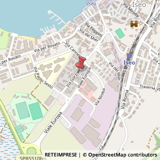 Mappa Via Gorzoni, 11, 25049 Iseo, Brescia (Lombardia)