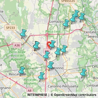 Mappa Via Giacomo Matteotti, 22078 Turate CO, Italia (4.386)