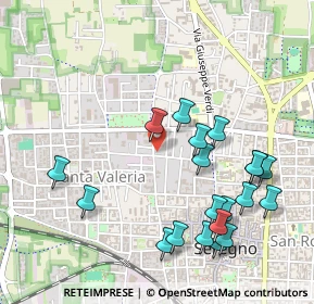 Mappa Via S. Vitale, 20831 Seregno MB, Italia (0.5555)