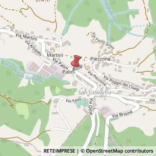 Mappa Via palini 73, 25060 Polaveno, Brescia (Lombardia)