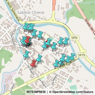 Mappa Via S. D'Acquisto, 25070 Sabbio Chiese BS, Italia (0.22444)