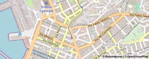 Mappa Triest