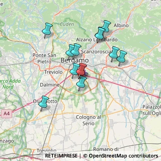 Mappa Via Cascina Portichetto, 24052 Azzano San Paolo BG, Italia (6.26)