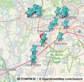 Mappa Via San Maria D'Oleno, 24044 Dalmine BG, Italia (4.198)