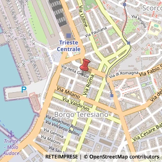 Mappa Via della Geppa, 15, 34132 Trieste, Trieste (Friuli-Venezia Giulia)