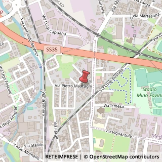 Mappa Via Pietro Mascagni, 10, 20821 Seveso, Monza e Brianza (Lombardia)