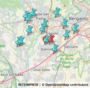 Mappa Via Pacinotti, 24044 Dalmine BG, Italia (3.47733)