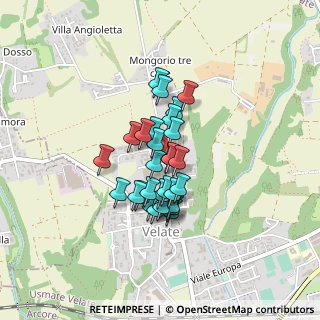 Mappa Via Giuseppe Verdi, 20865 Usmate Velate MB, Italia (0.29)