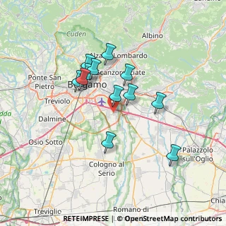 Mappa , 24050 Grassobbio BG, Italia (5.91167)