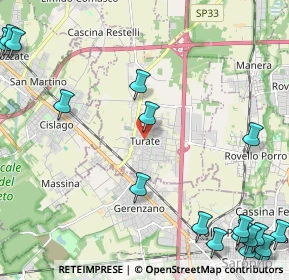 Mappa Piazza Alessandro Volta, 22078 Turate CO, Italia (3.42722)