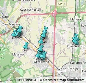 Mappa Piazza Alessandro Volta, 22078 Turate CO, Italia (1.8185)