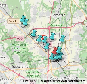 Mappa Piazza Alessandro Volta, 22078 Turate CO, Italia (3.172)