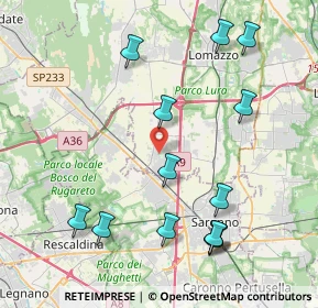 Mappa Piazza Alessandro Volta, 22078 Turate CO, Italia (4.60385)