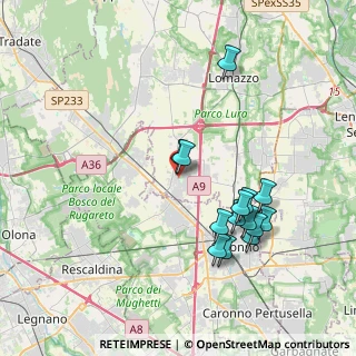 Mappa Piazza Alessandro Volta, 22078 Turate CO, Italia (3.76)