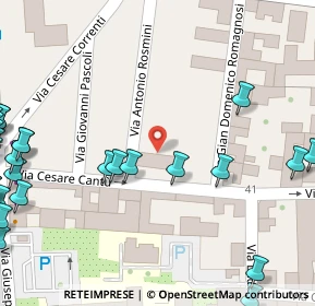Mappa Via Cesare Cantù, 20831 Seregno MB, Italia (0.08571)