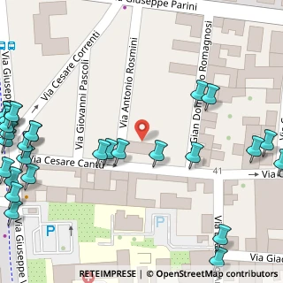 Mappa Via Cesare Cantù, 20831 Seregno MB, Italia (0.08621)