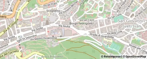 Mappa Triest