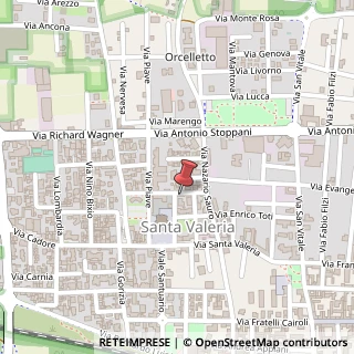 Mappa Via Cardinale Minoretti, 18, 20831 Seregno, Monza e Brianza (Lombardia)