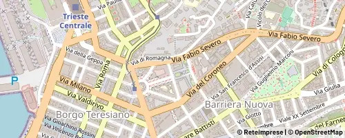 Mappa Trieste
