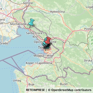 Mappa V.le Raffaello Sanzio, 34123 Trieste TS, Italia (3.29091)