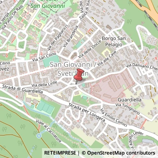 Mappa Strada di Guardiella,  23, 34128 Trieste, Trieste (Friuli-Venezia Giulia)