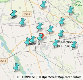 Mappa Via delle Signore, 35013 Cittadella PD, Italia (4.28)