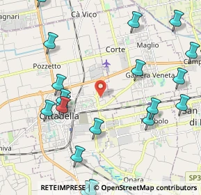 Mappa Via delle Signore, 35013 Cittadella PD, Italia (2.732)