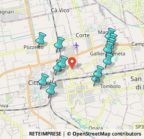 Mappa Via delle Signore, 35013 Cittadella PD, Italia (1.72)