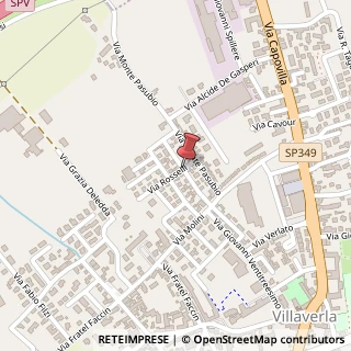 Mappa Via Giacomo Matteotti,  5, 36030 Villaverla, Vicenza (Veneto)