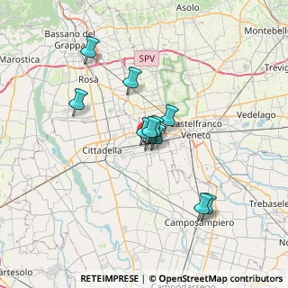 Mappa Via Tombolata, 35018 San Martino di Lupari PD, Italia (5.07091)
