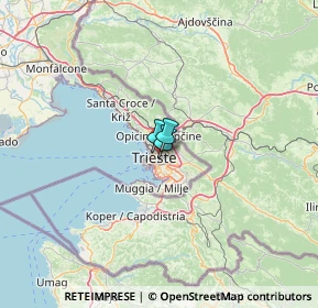 Mappa 34126 Trieste TS, Italia (46.072)