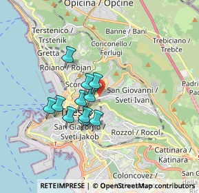 Mappa 34126 Trieste TS, Italia (1.32636)