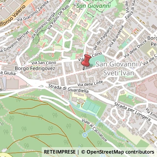 Mappa Via Filippo Brunelleschi, 10, 34128 Trieste, Trieste (Friuli-Venezia Giulia)