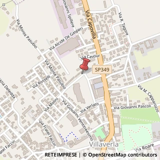 Mappa Via Salute, 75, 36030 Villaverla, Vicenza (Veneto)
