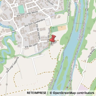 Mappa Via dei Dossi, 23, 24060 Credaro, Bergamo (Lombardia)