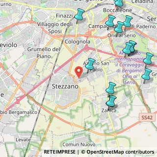 Mappa Via Ugo Foscolo, 24052 Azzano San Paolo BG, Italia (2.96733)