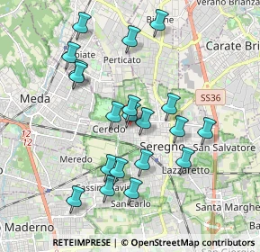 Mappa Corso Giacomo Matteotti, 20831 Seregno MB, Italia (1.7825)