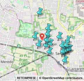 Mappa Corso Giacomo Matteotti, 20831 Seregno MB, Italia (0.868)