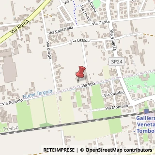 Mappa Via Strà, 8, 35015 Galliera Veneta, Padova (Veneto)
