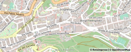 Mappa Trieste