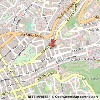 Mappa Via Luigi Ricci, 4, 34126 Trieste, Trieste (Friuli-Venezia Giulia)