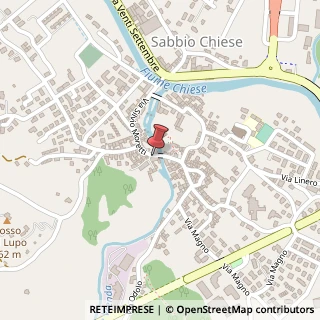 Mappa Via Silvio Moretti, 92, 25070 Sabbio Chiese, Brescia (Lombardia)